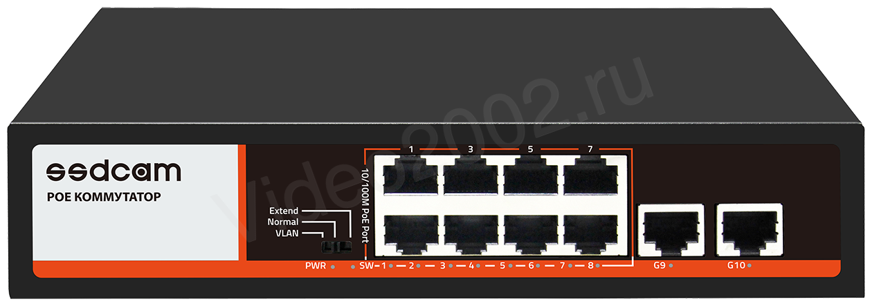 POE-58Р коммутатор PoE