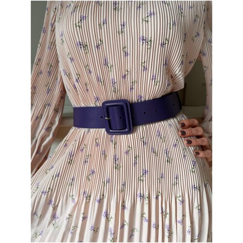 фото Ремень dorizori, размер 101, фиолетовый