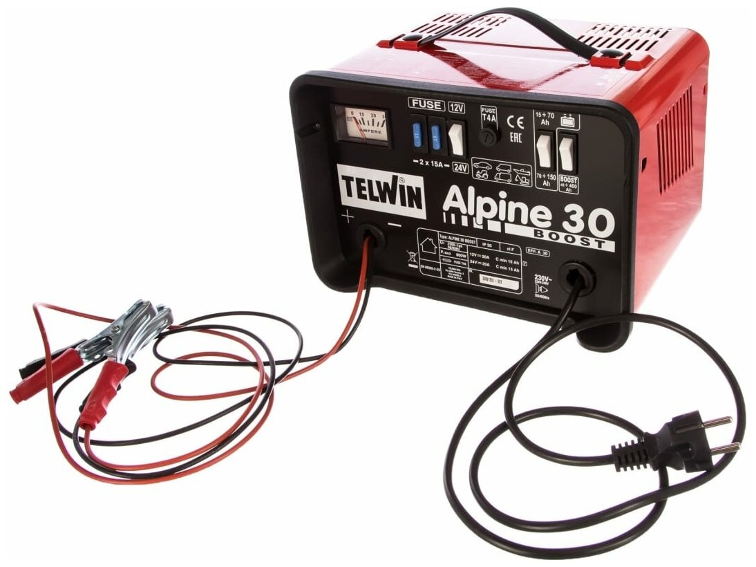 Зарядное устройство  Alpine 30 boost красный —  в интернет .