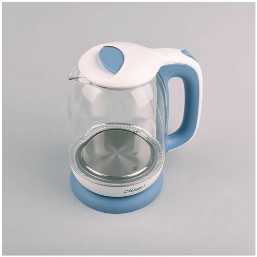 MR-056-BLUE Эл чайники стекло 17лдискMaestro 146000₽