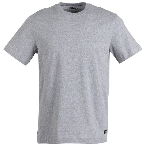 фото Футболка меланж серый 52 сплав