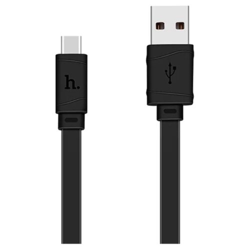 Кабель Hoco X5 Bamboo USB - USB Type-C 1 м черный