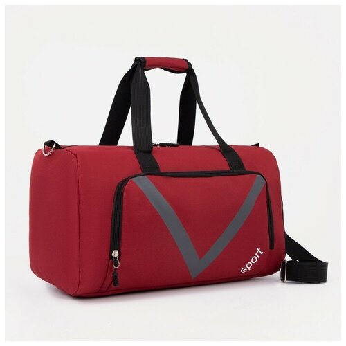 Сумка спортивная 46 см, красный сумка спортивная 46 см красный