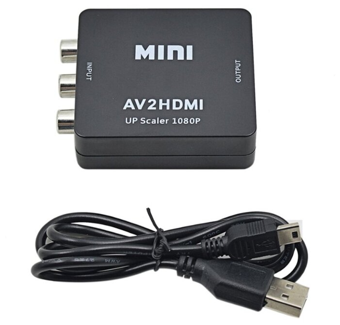 Видео конвертер mini AV2HDMI