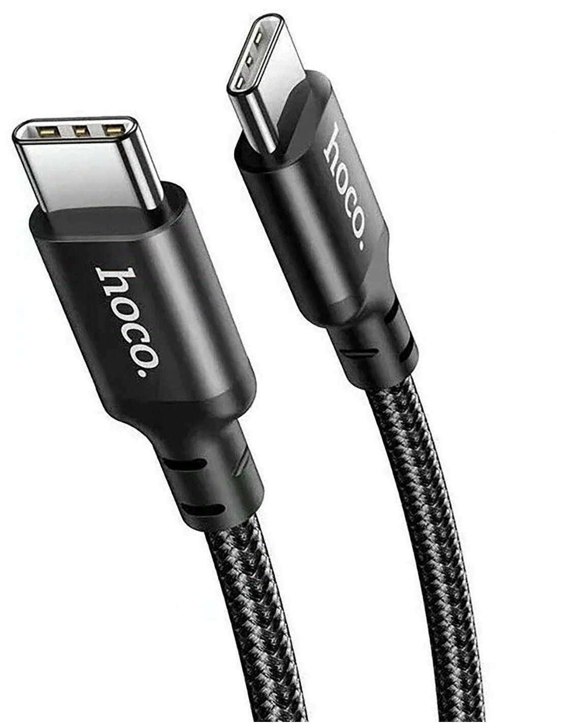 Кабель Hoco X14 Double Speed USB Type-C - USB Type-C 60W 1м черный