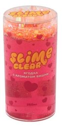 Лизун SLIME Clear Ягодка с ароматом вишни