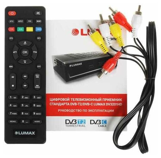 Приемник телевизионный DVB-T2 Lumax - фото №13