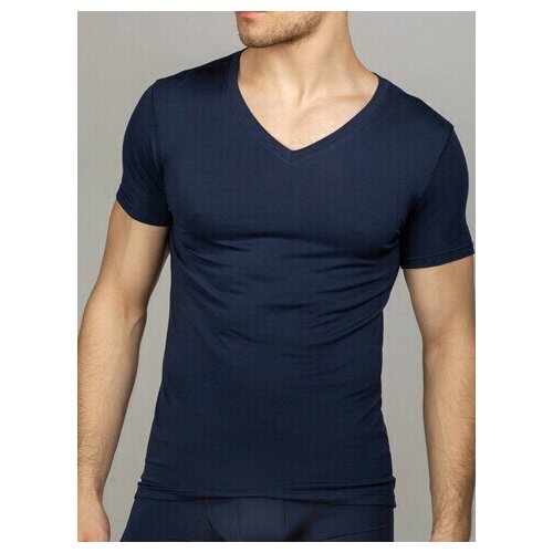 Футболка Tactilica, однотонная, размер 2XL, синий