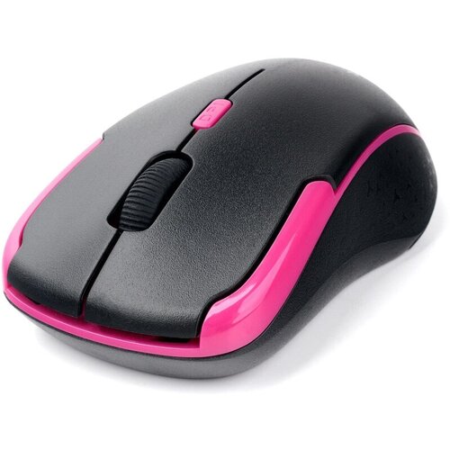 Мышь компьютерная Gembird MUSW-415 WLS 3кн колесо1600DPI черно-розов 1 шт 192000₽