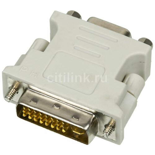 Переходник VGA NINGBO DVI-I(m) - VGA (f) переходник greenconnect dvi i m vga f gc cv103