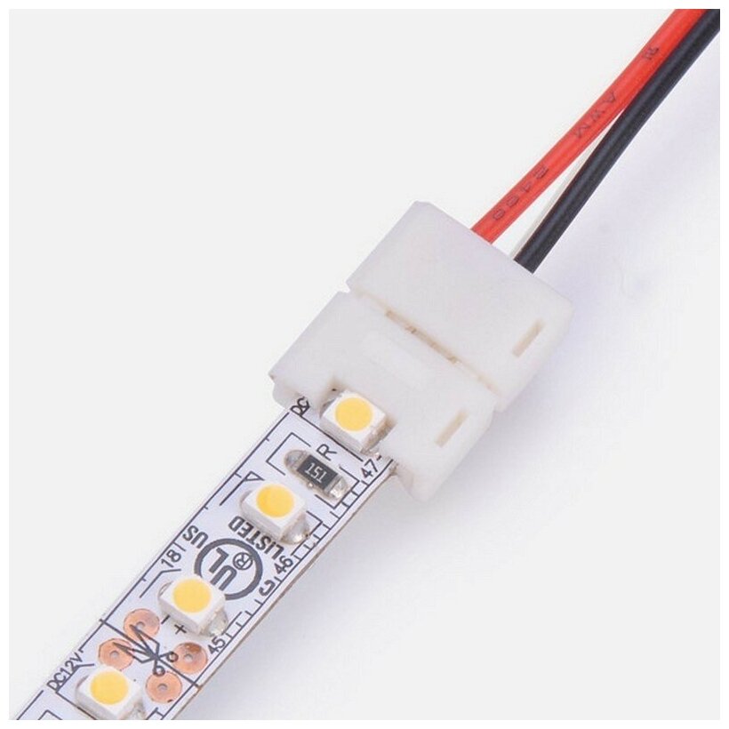 фото Lamper 144-012 Коннектор питания для одноцветных светодиодных лент