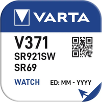 Батарейка VARTA 371 (v371, SR920SW) BL1 - 1 шт.