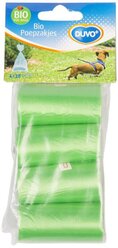 Пакеты для уборки за собакой "Био" DUVO+ , зелёные, 4x20шт (Бельгия)