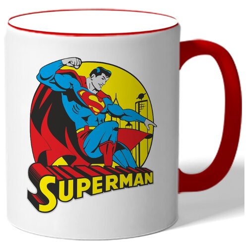 фото Кружка superman в кружочке drabs