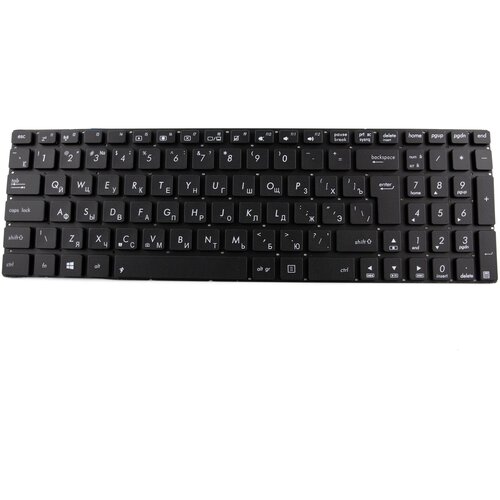 Клавиатура для Asus N56 N76 Вертикальный Enter p/n: NJ8, 9Z. N8BSQ.10R, 9Z. N8BBQ. G0R, 0KNB0-6120RU00 клавиатура для ноутбука asus 9z n8bbq k0r черная с белой подсветкой