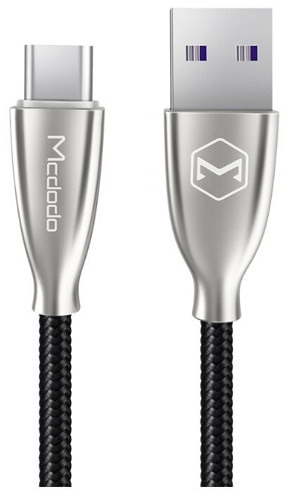 Кабель Mcdodo Excellence Series USB - Type-C, 5А, 1Метр, чёрный