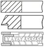 Комплект поршневых колец Goetze 08-126200-00 для Opel Omega