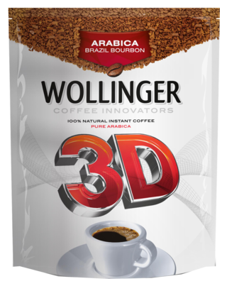 Wollinger Кофе растворимый 3D, 190 г