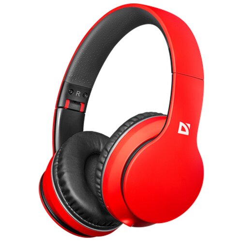 Наушники полноразмерные Defender B580 FreeMotion bluetooth микрофон цвет красный 181500₽