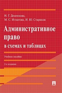 Деменкова Н. Г, Игнатова М. С, Стариков И. Ю. "Административное право в схемах и таблицах. 2-е издание. Учебное пособие"