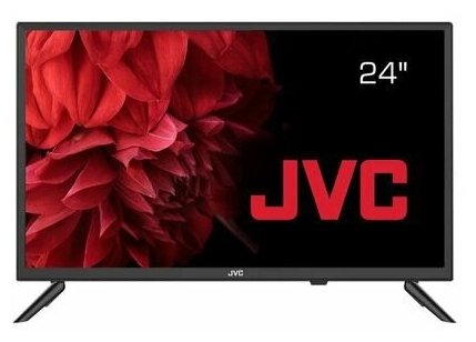 Телевизор JVC LT-24M485, 24' (61 см), 1366x768, HD, 16:9, черный