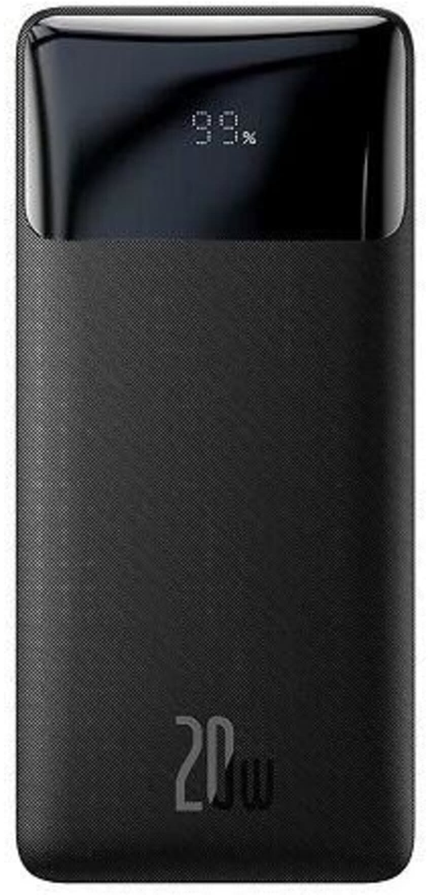 Внешний аккумулятор Baseus Bipow Digital Display 20000mAh 20W Black (PPDML-M01) - фото №16