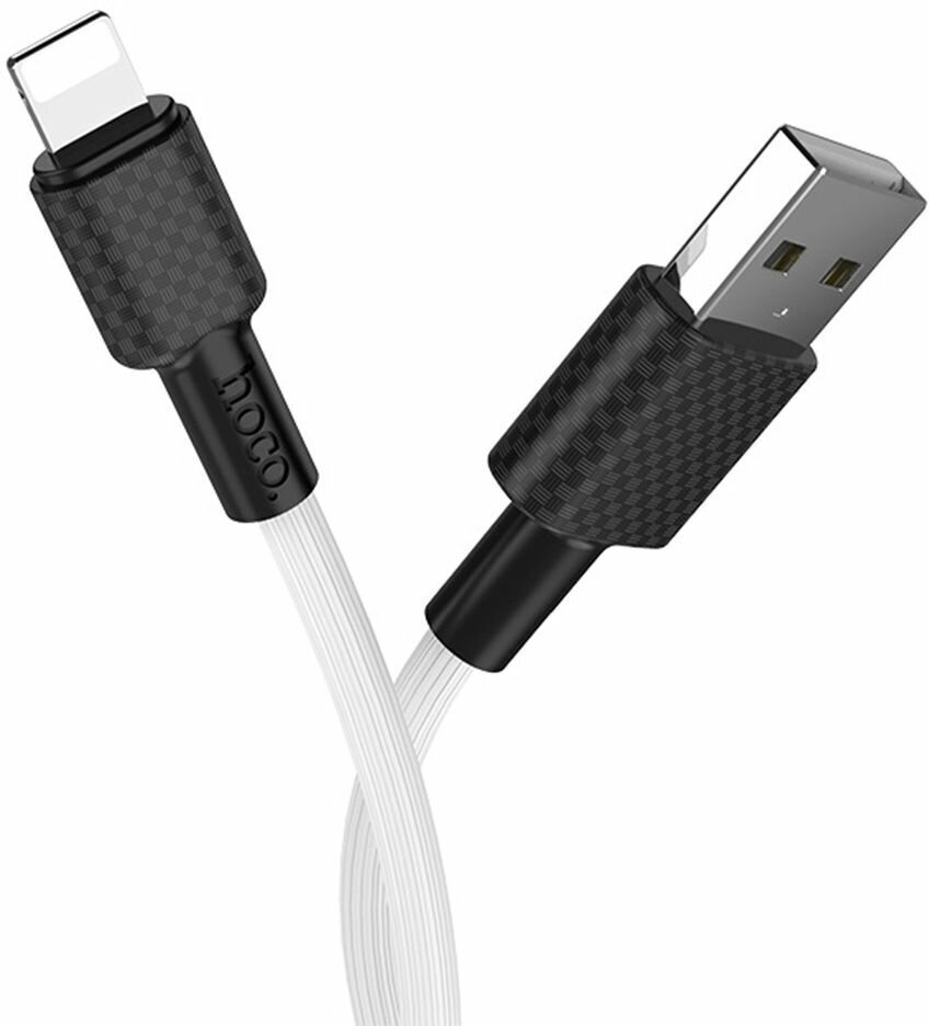 Кабель для айфон USB HOCO X29 Superior style USB - Lightning, 2А, 1 м, белый