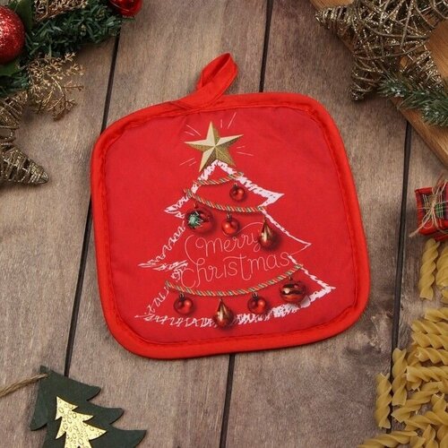 Прихватка Елочка 17 17 см 100 пэ 750₽