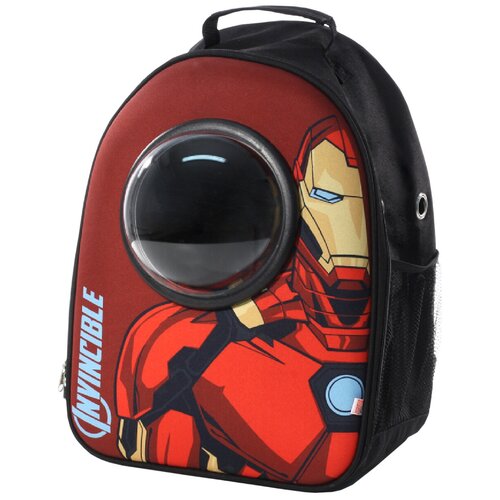 Рюкзак переноска Triol Marvel Железный человек с иллюминатором 45 x 32 x 23 см (1 шт) дождевик triol marvel железный человек s размер 25 см