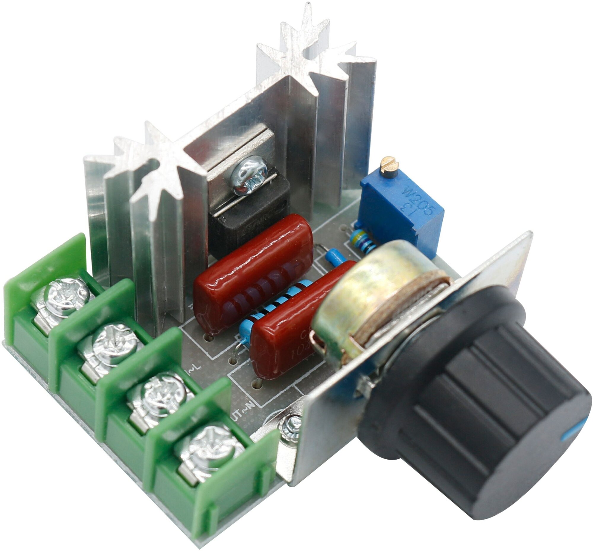 фото Диммер регулятор оборотов, мощности, частоты вращения 220 В 2000 Вт