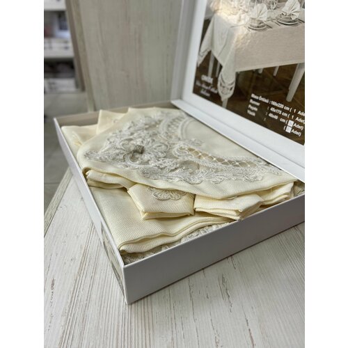 Скатерть Tavolo 160x220 Набор на 8 персон 7000₽