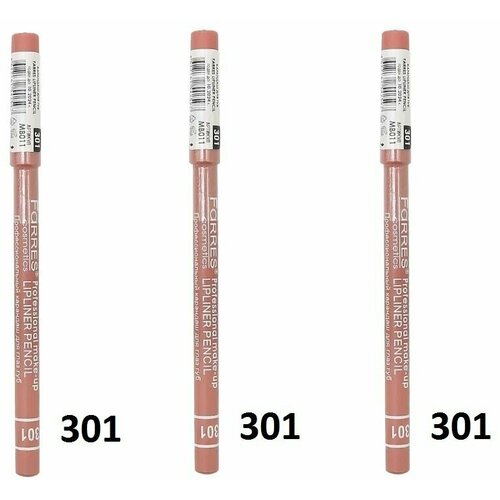 Карандаш механический Farres (Фаррес) MB011-301 - Матовый бежевый х 3шт карандаш для губ farres фаррес mb011 304 вишневый х 3шт