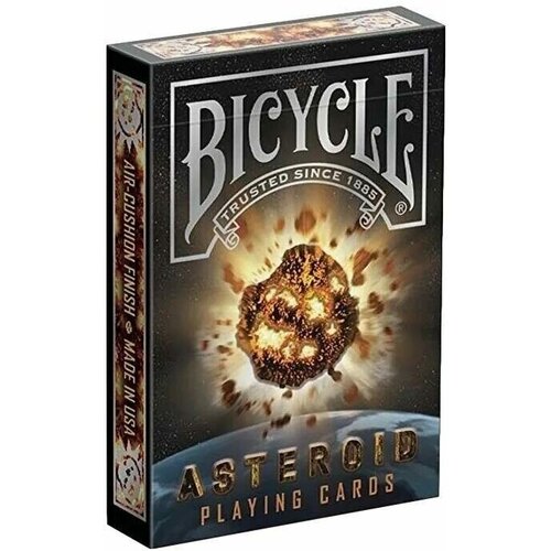 Карты игральные Bicycle Asteroid, колода 54 шт, пластиковое покрытие