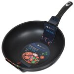 Сковорода-вок Daniks WOK309-BLK, 30 см - изображение