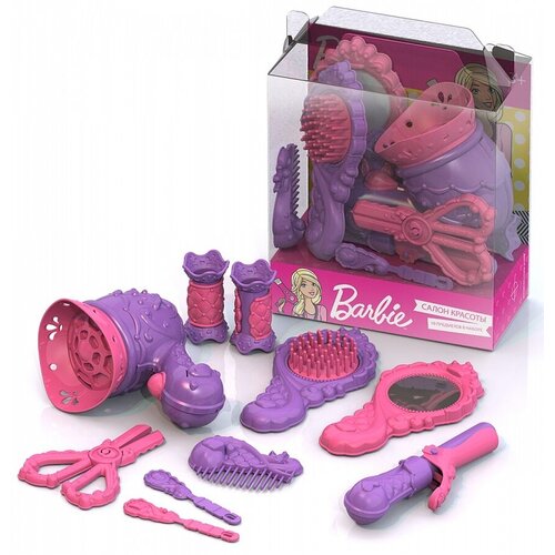 Салон красоты Нордпласт Barbie (846), фиолетовый / розовый