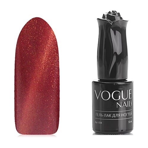 Vogue Nails Гель-лак Золотое искушение, 10 мл, 42 г, Блеск карнавала