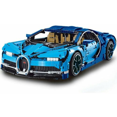 фото Конструктор supercar bugatti chiron / technicа supercar / 4031 деталей / подарок ребёнку / развивающая игрушка ch toys