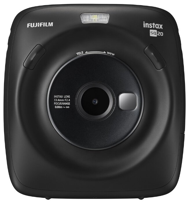 Фотоаппарат моментальной печати Fujifilm Instax SQ 20, черный