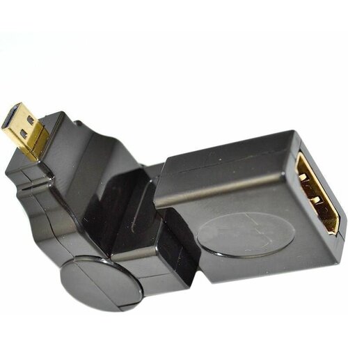 Переходник (HDMI гнездо - microHDMI штекер) Орбита OT-AVW33 видео переходник штекер dvi i гнездо vga орбита ot avw24