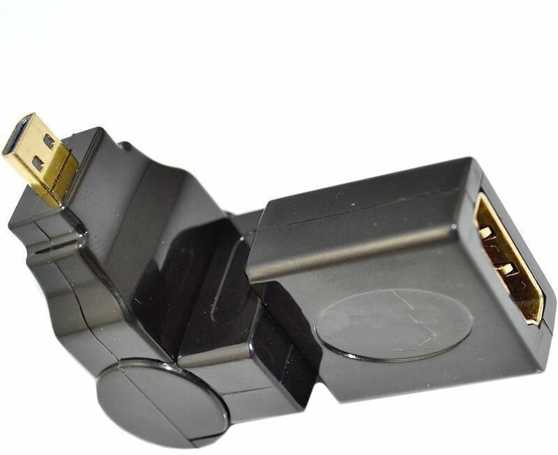 Переходник (HDMI гнездо - microHDMI штекер) Орбита OT-AVW33