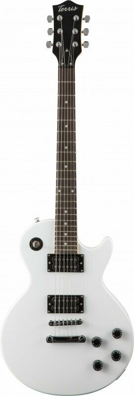 TERRIS TLP-039 WH электрогитара Les Paul, HH, 2V2T, цвет белый