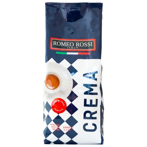 фото Кофе в зернах Romeo Rossi Espresso Crema, арабика/робуста, 1 кг