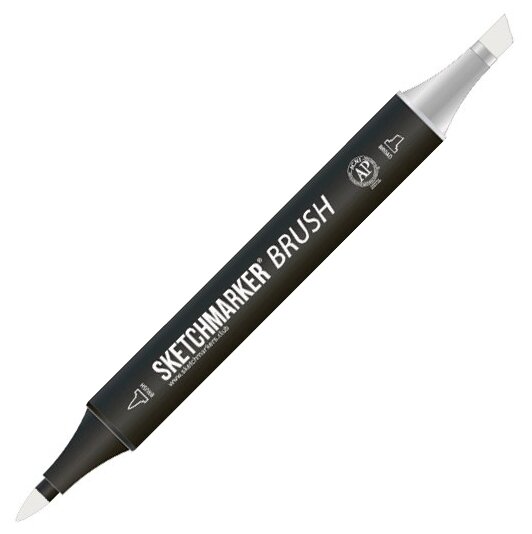 Маркер Sketchmarker Brush двухсторонний на спирт.основе цв.TG9 Тонированный серый 9