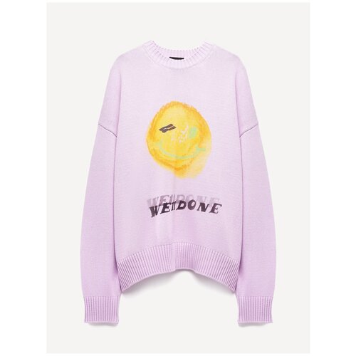 Джемпер WE11DONE цвет Фиолетовый размер 46