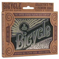 Карты для покера Bicycle Retro Tin