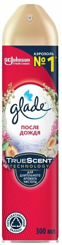 Освежитель воздуха GLADE После дождя 300мл.