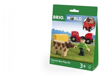 BRIO Игровой набор "Мальчик на ферме" 33879