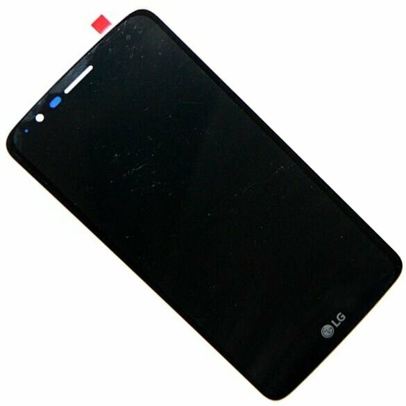 Дисплей для LG M400DY (Stylus 3) в сборе с тачскрином <черный>