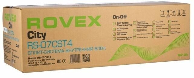 Сплит-система ROVEX CITY on/off RS-09CST4/R410A - фотография № 10