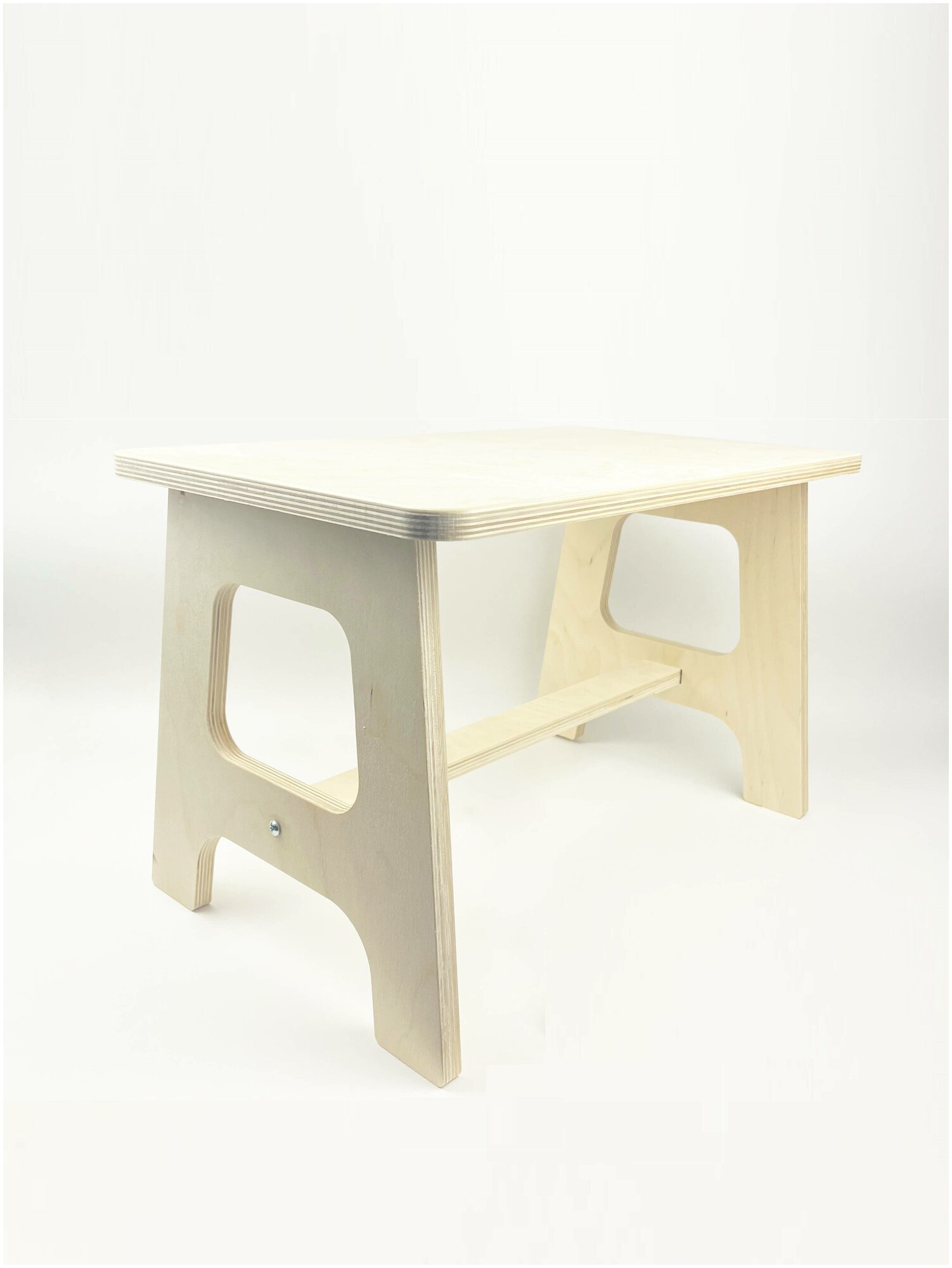 фото Табурет деревянный стул для дома 50х30х31 см